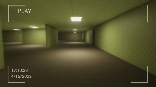The Backrooms: Found Footage video 2