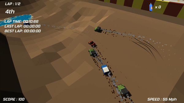 Super Dirt Racers cars, tracks, TT and League screenshot 7