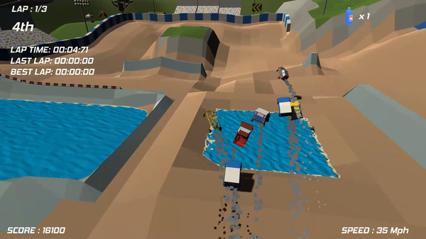 Super Dirt Racers cars, tracks, TT and League