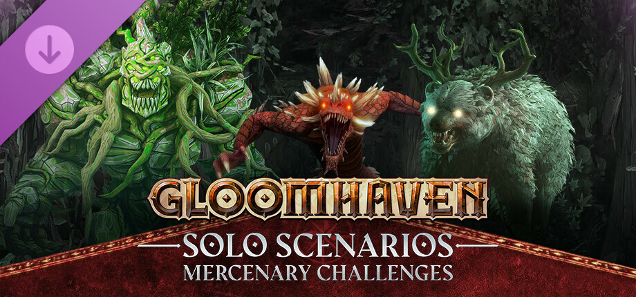 Gloomhaven - Solo Scenarios: Mercenary Challenges cover art