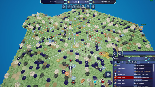 Screenshot z Hexfactory Screenshot z Hexfactory