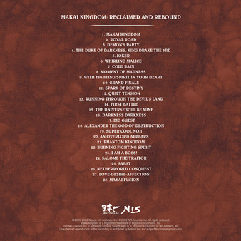 Makai Kingdom: Reclaimed and Rebound - Digital Soundtrack screenshot 2