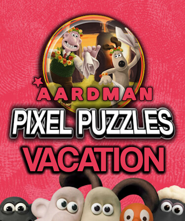 Pixel Puzzles Aardman Jigsaws: Wallace &amp; Gromit - Vacation