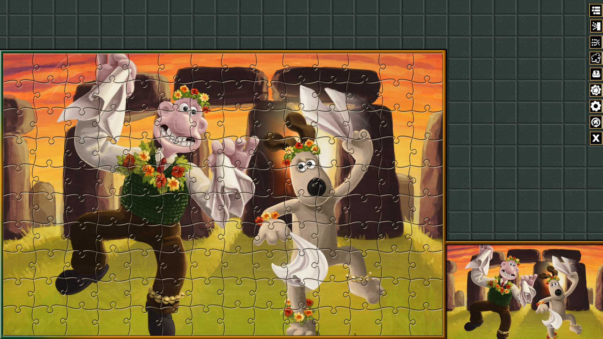 Pixel Puzzles Aardman Jigsaws: Wallace & Gromit - Vacation Featured Screenshot #1