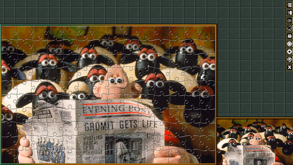 Pixel Puzzles Aardman Jigsaws: Variety Pack 1 screenshot 7