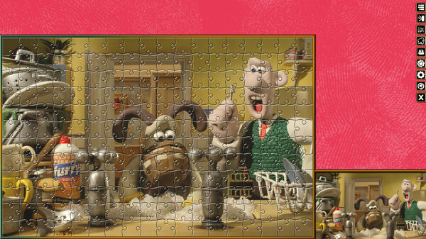 Pixel Puzzles Aardman Jigsaws: Variety Pack 2