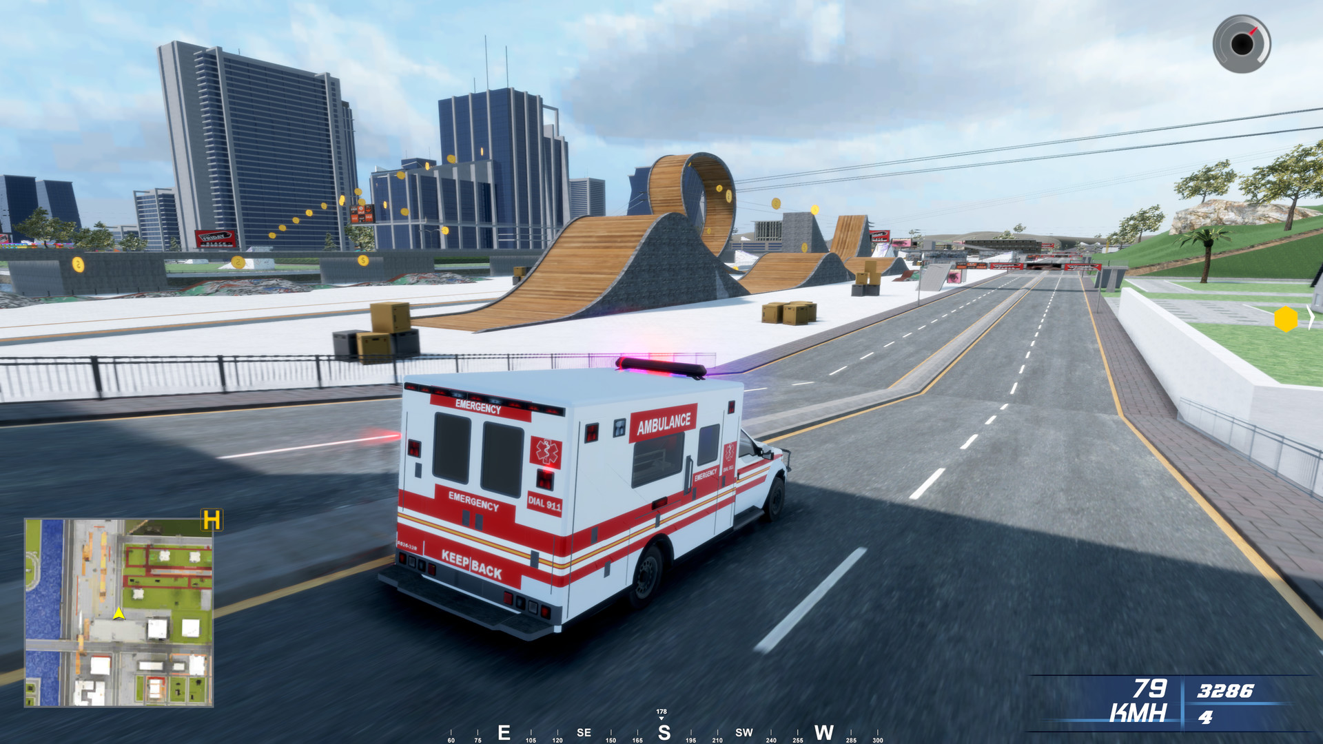 Ambulance Emergency Simulation screenshot 4