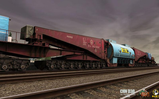 Trainz 2022 DLC - China D38 Schnabel Car - Full Pack