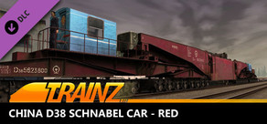 Trainz 2022 DLC - China D38 Schnabel Car - Red