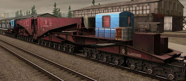 Trainz 2022 DLC - China D38 Schnabel Car - Red Featured Screenshot #1