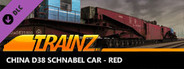 Trainz Plus DLC - China D38 Schnabel Car - Red