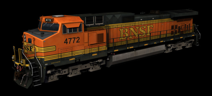 Trainz 2022 DLC - BNSF Railway - GE C44-9W Heritage 2 Featured Screenshot #1