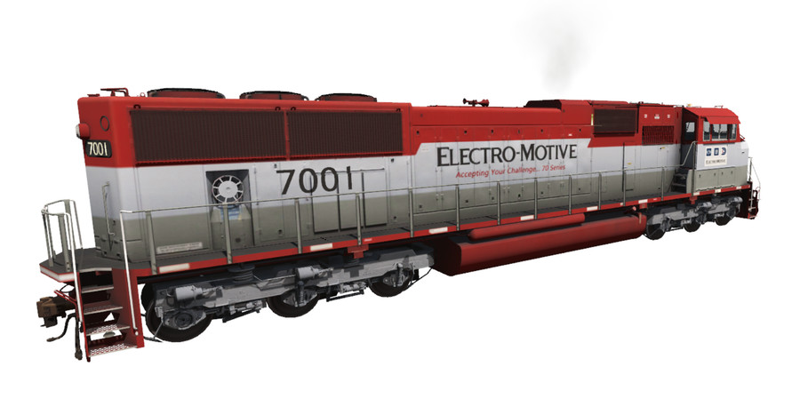 Trainz 2022 DLC - EMD SD70M Demonstrator 1 Featured Screenshot #1