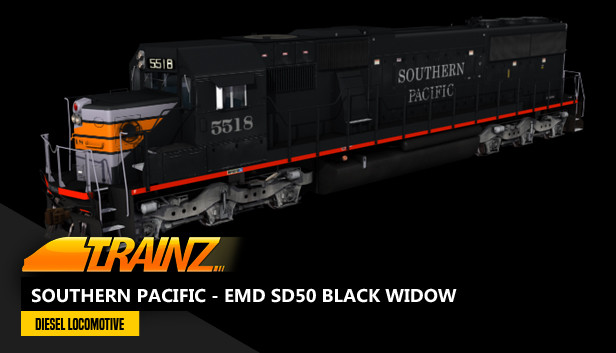 Steam：Trainz 2022 DLC - Southern Pacific - EMD SD50 Black Widow