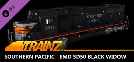 Trainz 2022 DLC - Southern Pacific - EMD SD50 Black Widow banner image