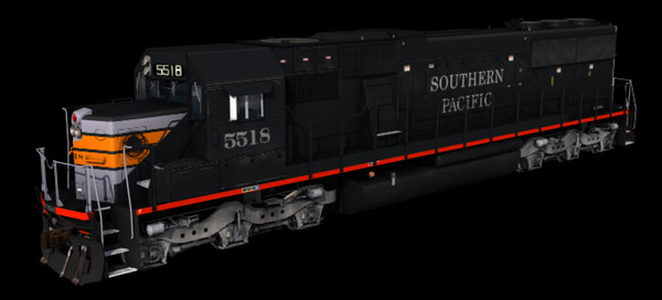 Trainz 2022 DLC - Southern Pacific - EMD SD50 Black Widow Featured Screenshot #1