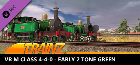 Trainz 2022 DLC - VR M Class 4-4-0 - Early 2 Tone Green banner image