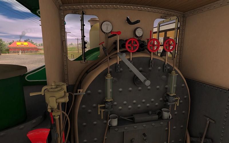 Trainz 2022 DLC - VR M Class 4-4-0 - Early 2 Tone Green Featured Screenshot #1