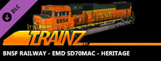 Trainz 2022 DLC - BNSF Railway - EMD SD70MAC - Heritage Small Capsule Image