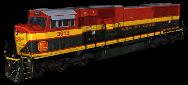 Trainz Plus DLC - Kansas City Southern - EMD SD70MAC BELLE Featured Screenshot #1