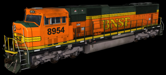 Trainz Plus DLC - BNSF Railway - EMD SD70MAC - Heritage Featured Screenshot #1