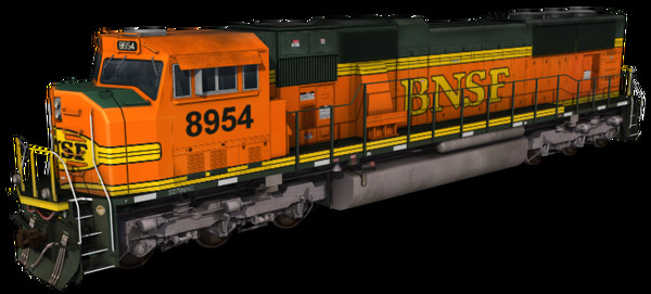 Trainz Plus DLC - BNSF Railway - EMD SD70MAC - Heritage