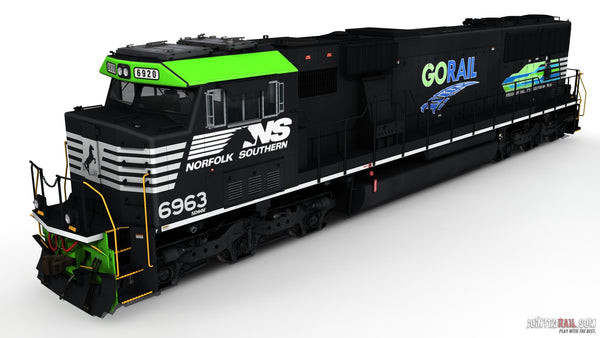 Trainz 2022 DLC - NS SD60E - 6963 GoRail Featured Screenshot #1