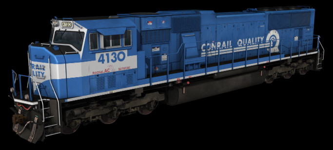 Trainz Plus DLC - Conrail - EMD SD70MAC Featured Screenshot #1