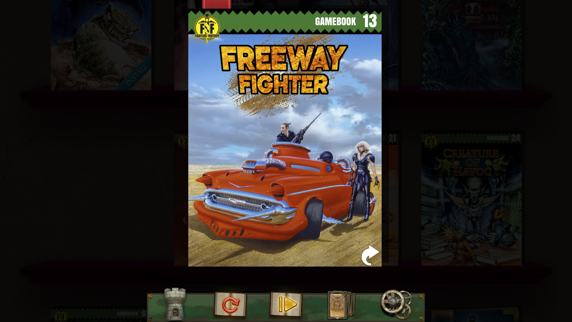 Freeway Fighter (Fighting Fantasy Classics) Featured Screenshot #1