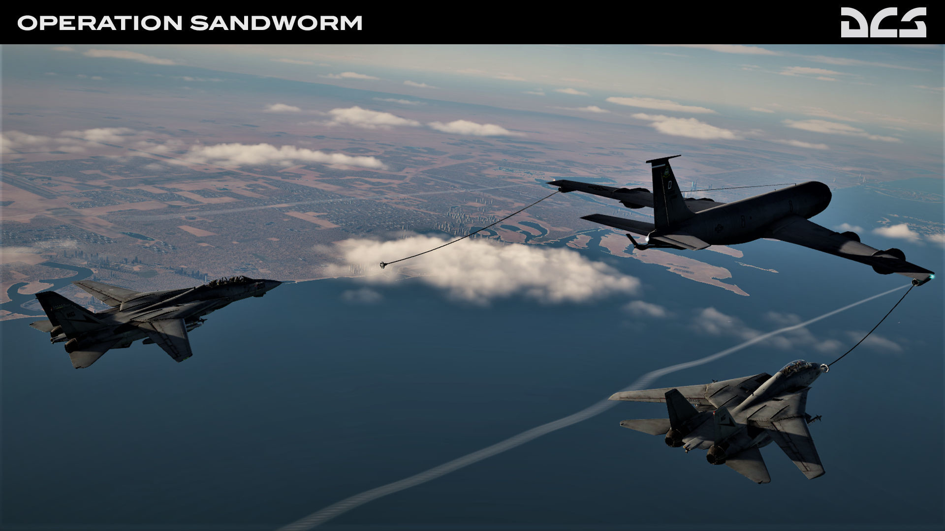 DCS: F-14B Operation Sandworm Campaign PC gameplay screenshot 23 of 23