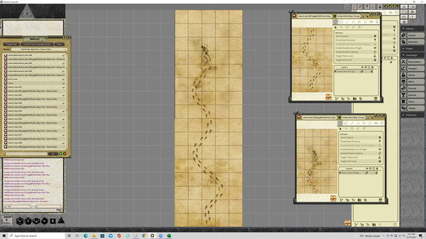 Fantasy Grounds - Pathfinder RPG - Map Pack: Desert Sites