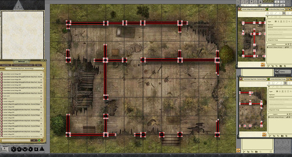 Fantasy Grounds - Pathfinder RPG - Map Pack - Ruined Village