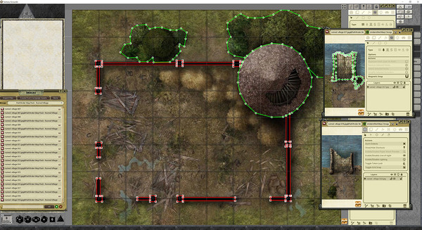 Fantasy Grounds - Pathfinder RPG - Map Pack - Ruined Village