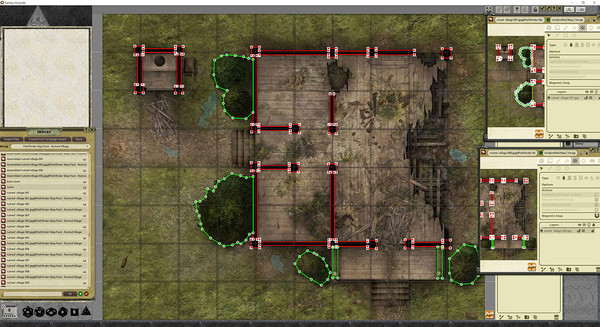 Fantasy Grounds - Pathfinder RPG - Map Pack - Ruined Village