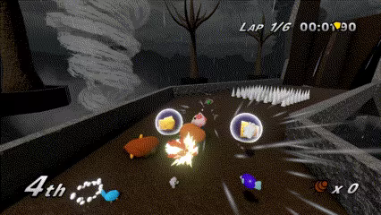 FurBalls Racing video 1