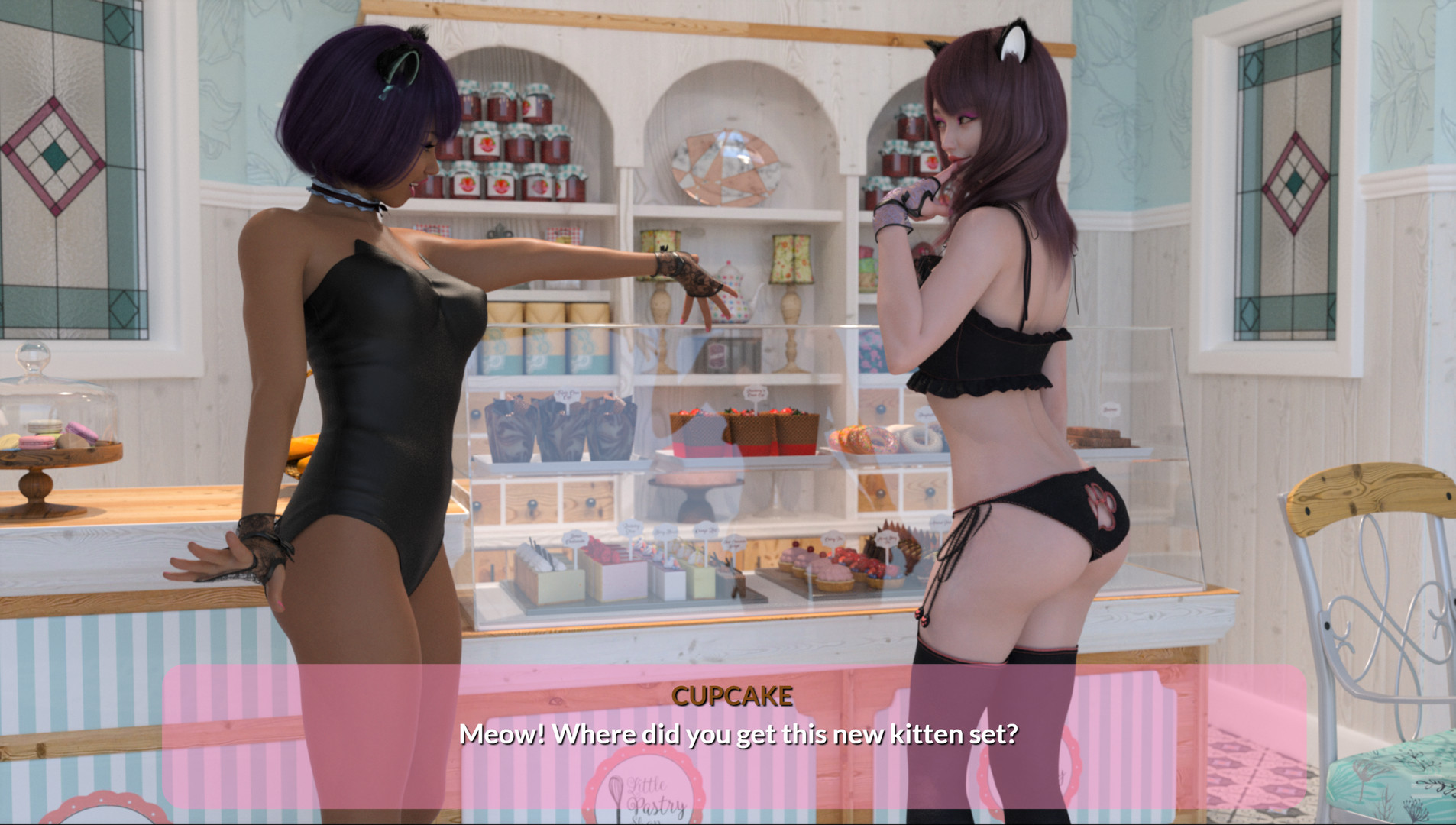 Hentai Girls - Neko Pastry screenshot #1