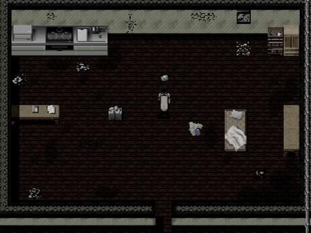 Screenshot of Eyes of Darkness gameplay showing in-action mechanics