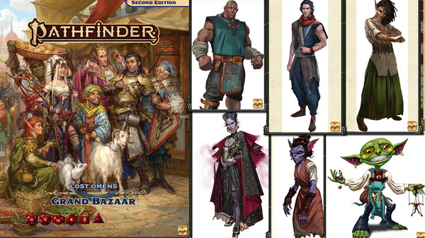 Fantasy Grounds - Pathfinder 2 RPG - Lost Omens: The Grand Bazaar