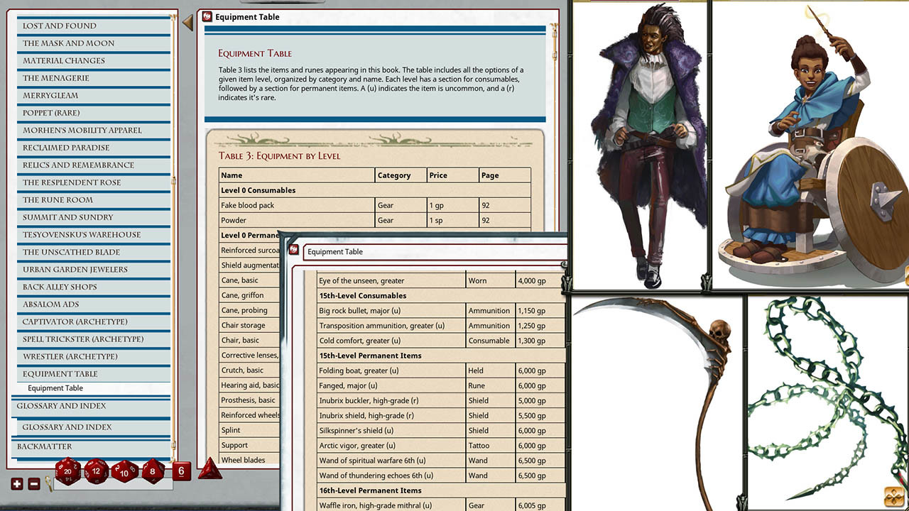 Fantasy Grounds - Pathfinder 2 RPG - Lost Omens: The Grand Bazaar screenshot 1