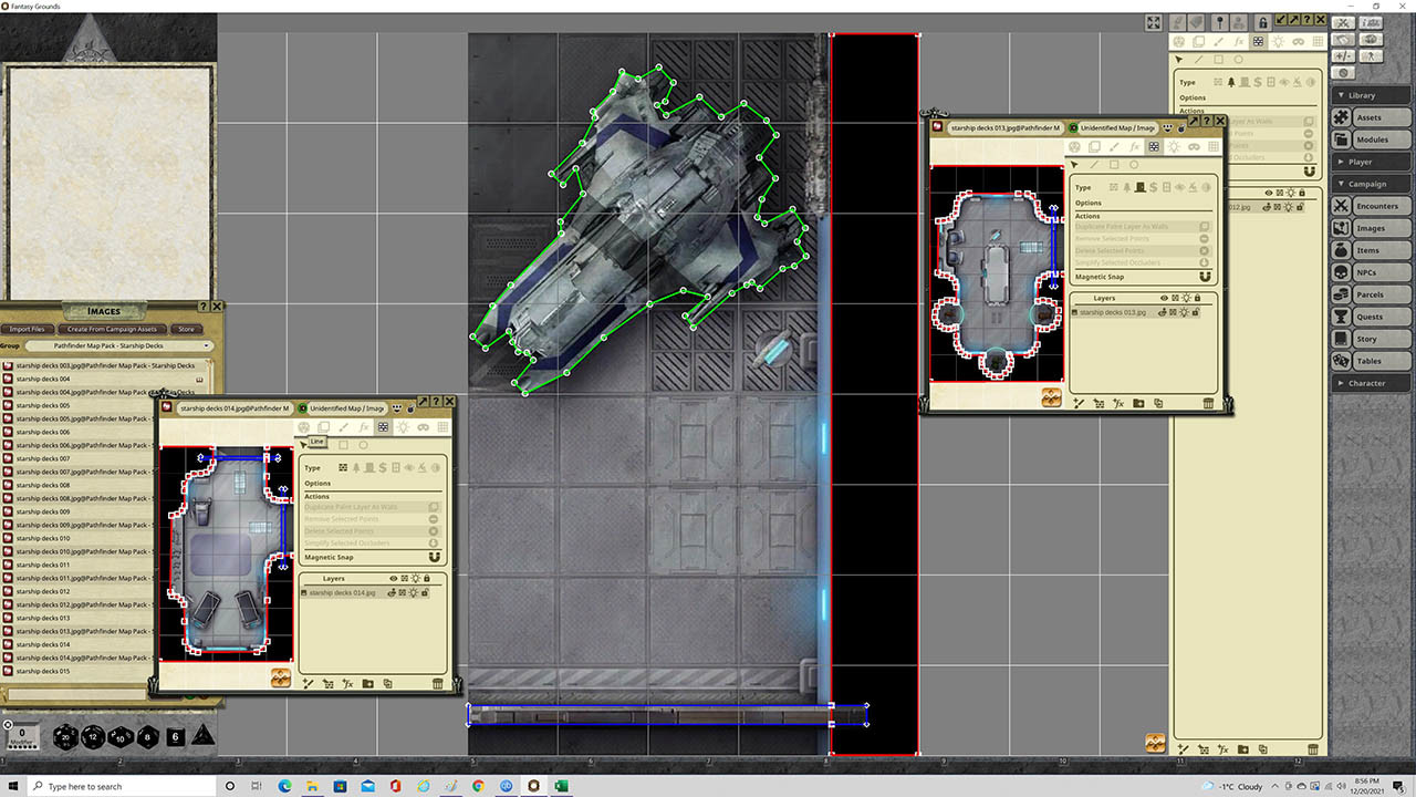 Fantasy Grounds - Pathfinder RPG - Map Pack - Starship Decksのスクリーンショット 1