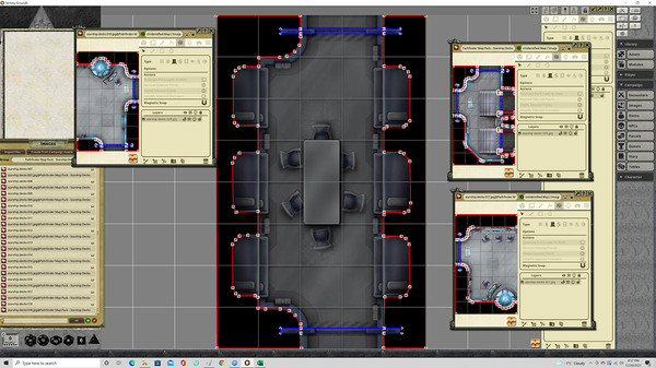 Fantasy Grounds - Pathfinder RPG - Map Pack - Starship Decks