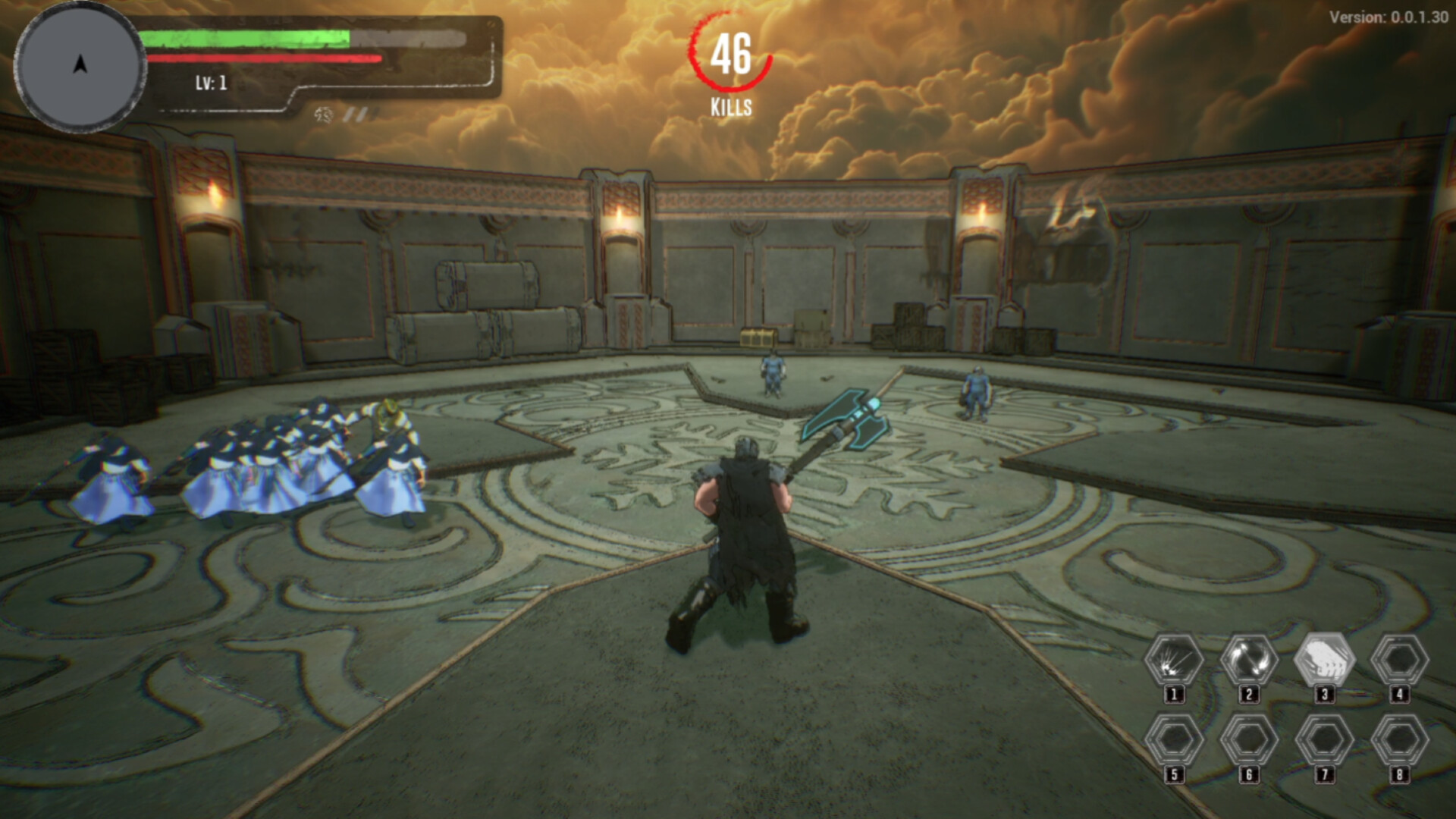 BOSS ARENA: The Goldilock One Trials screenshot 1