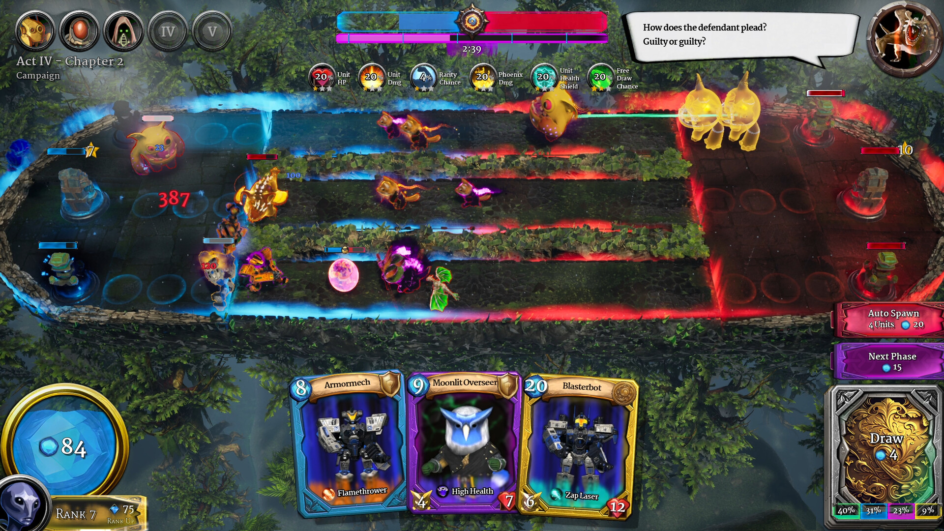 Battle Waves: Card Tactics screenshot #1