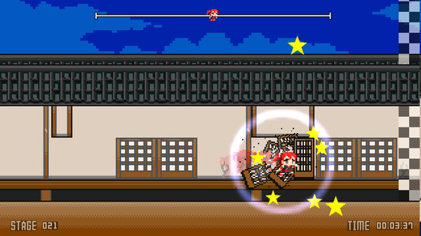 Screenshot z Ninja Sneaking R