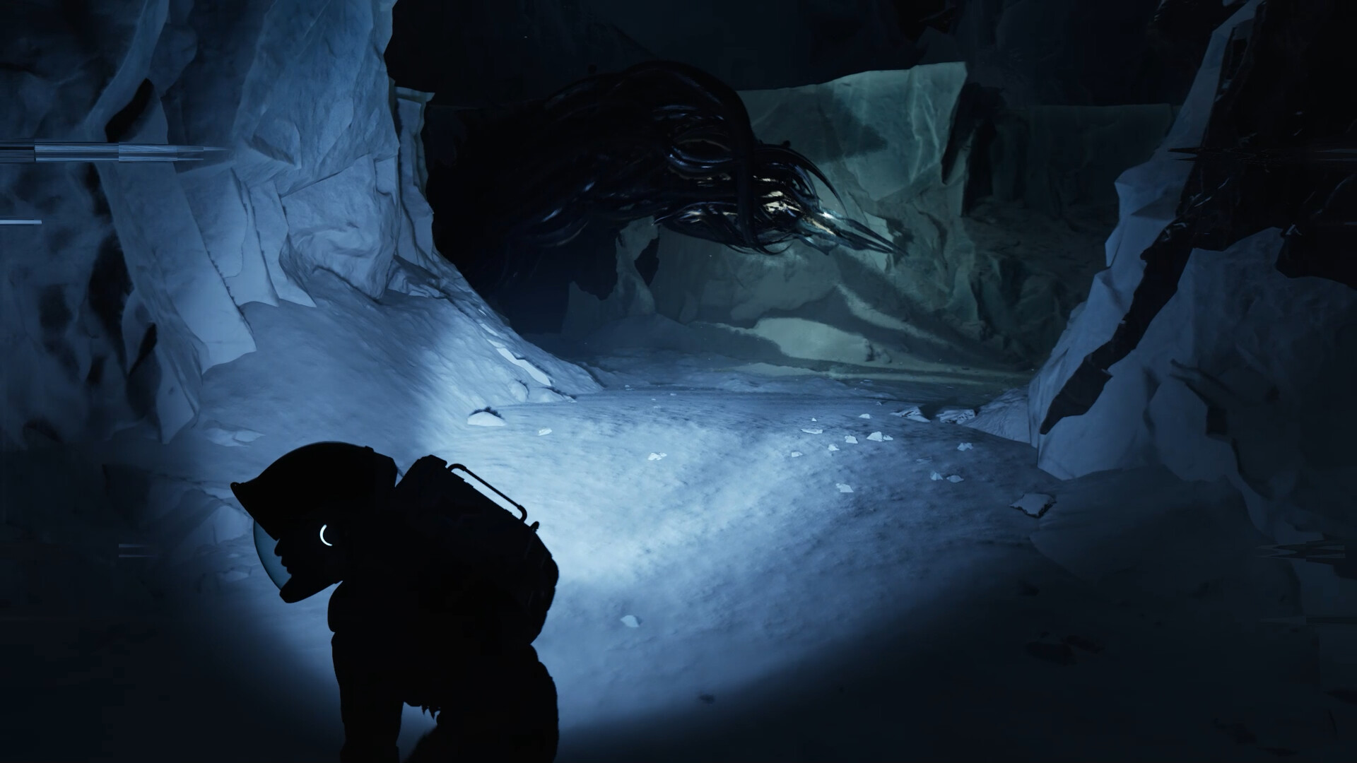 Two Stranded Astronauts Navigate a Frozen Alien World in Aphelion