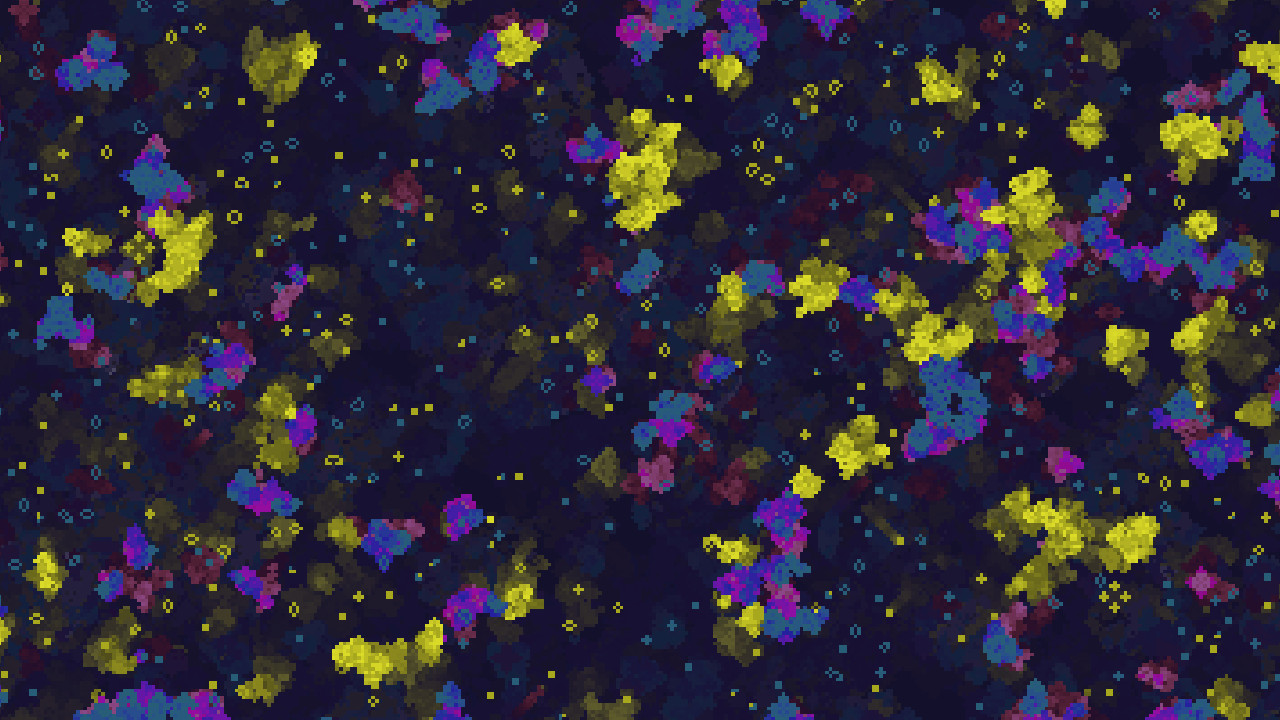 #2. Automata Ecosystem - Cellular Automata Simulation (Steam) โดย: Giuseppe La Malfa