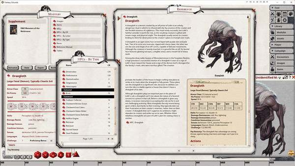 Fantasy Grounds - D&D Mordenkainen Presents Monsters of the Multiverse