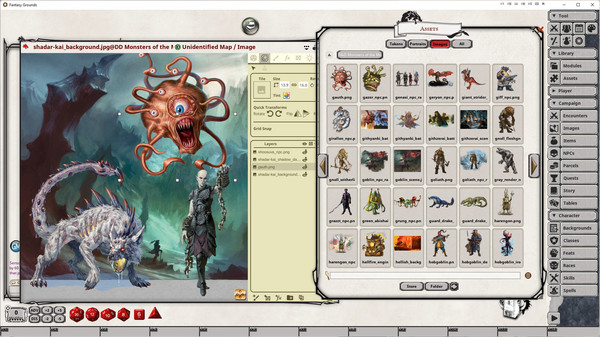 Fantasy Grounds - D&D Mordenkainen Presents Monsters of the Multiverse