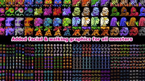RPG Maker MV - 8bit Retro Graphic Materials All-in-One Pack