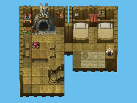 RPG Maker MZ - Grid Map Tiles RPG Maker Edition